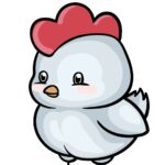 How to draw a cute chicken