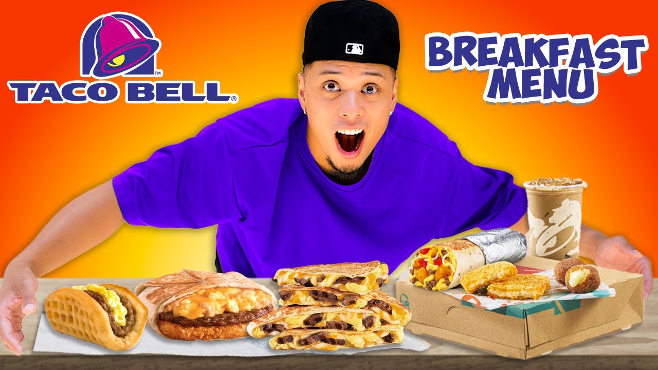 Taco Bell breakfast menu