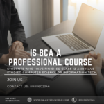 is bca a professional course